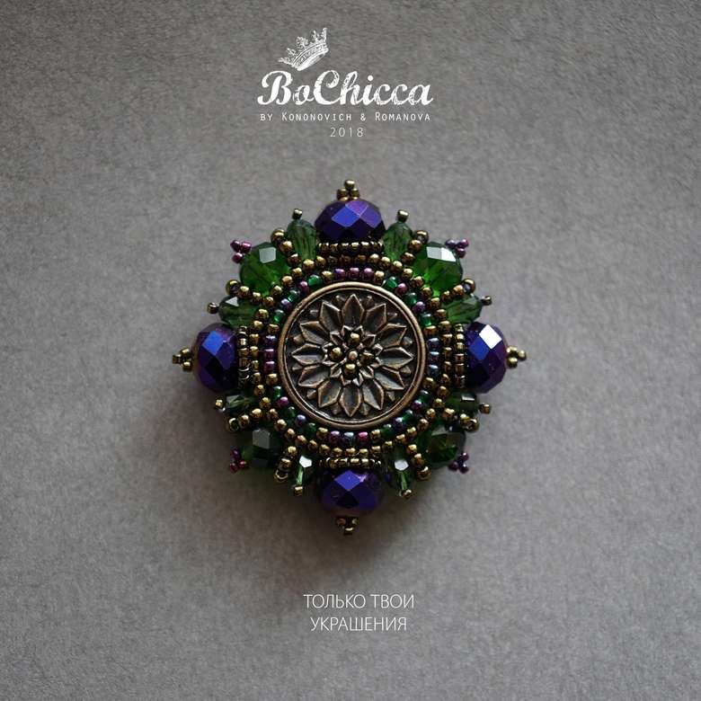 брошь Forest Girl