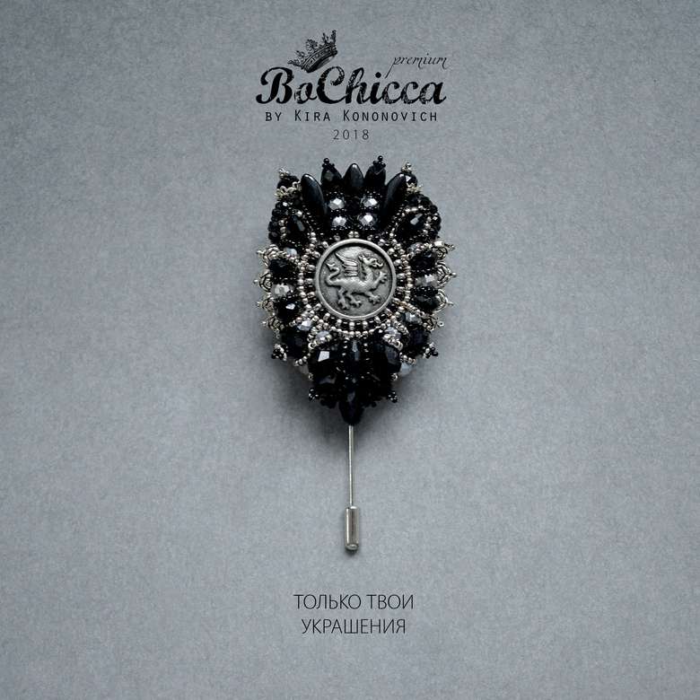 брошь Night Wind