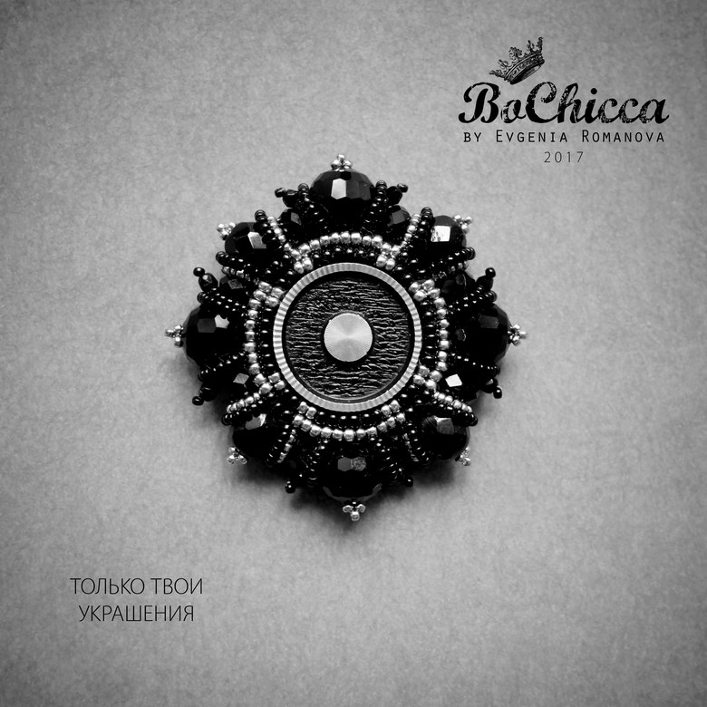 брошь Moon Shadow