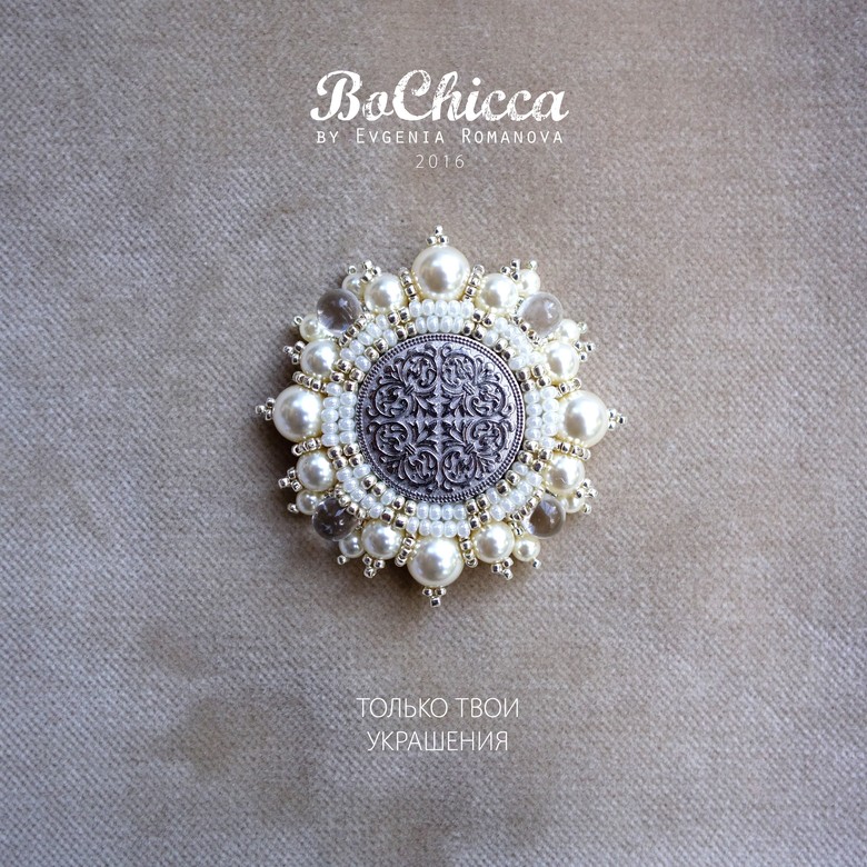 брошь First Snow