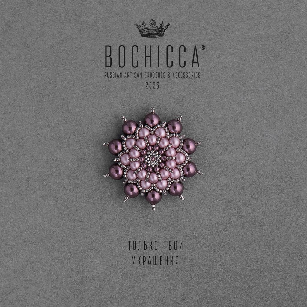 брошь Rose Ashes