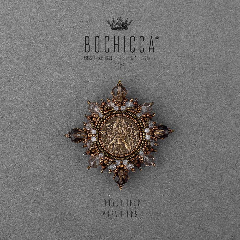 брошь Roman de la Rose