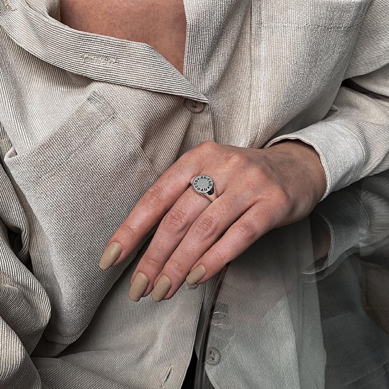 Кольцо Печатка