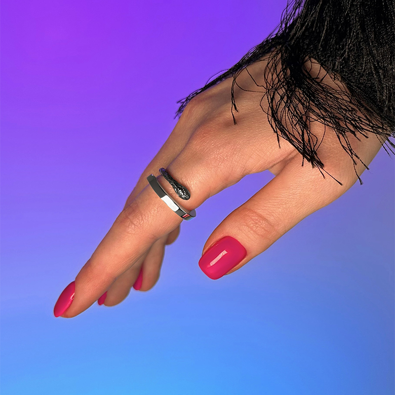 Кольцо "Спичка"