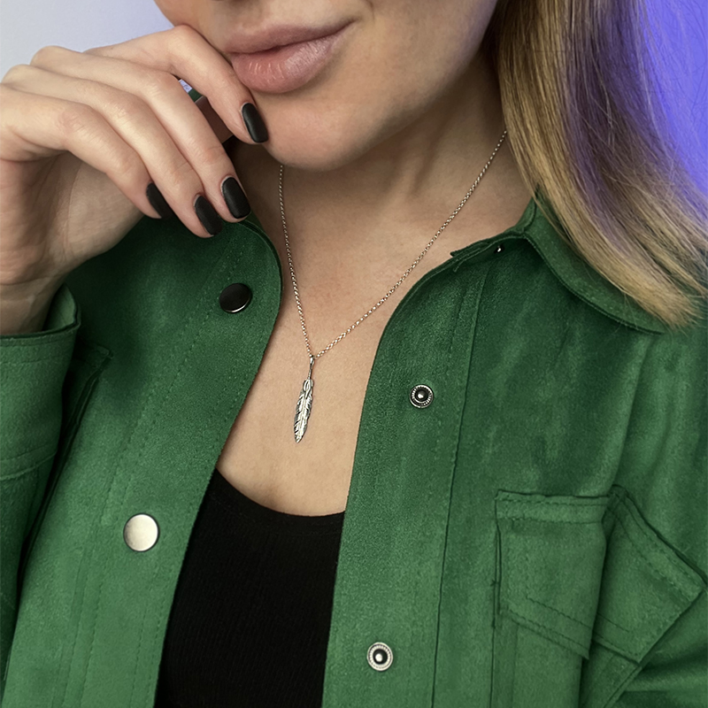 Подвеска "Перо"