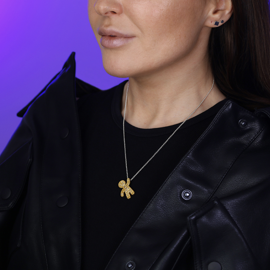 Кулон «Пряня» в позолоте