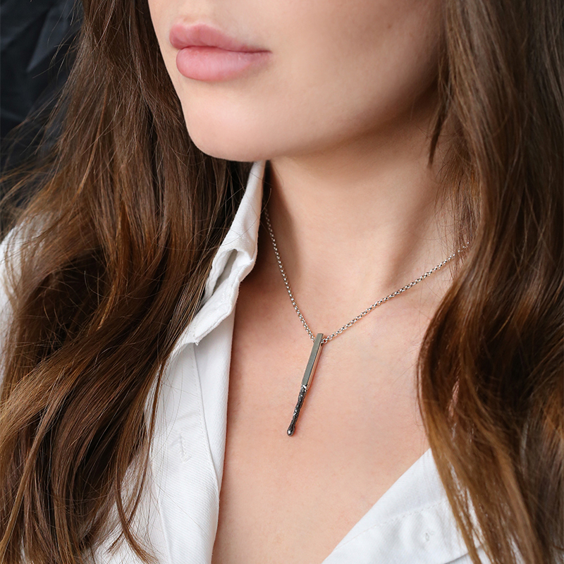 Кулон Спичка без гравировки