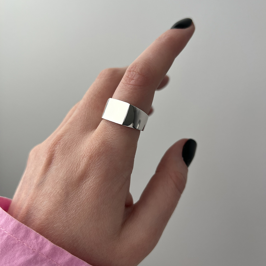 Квадратная печатка без гравировки