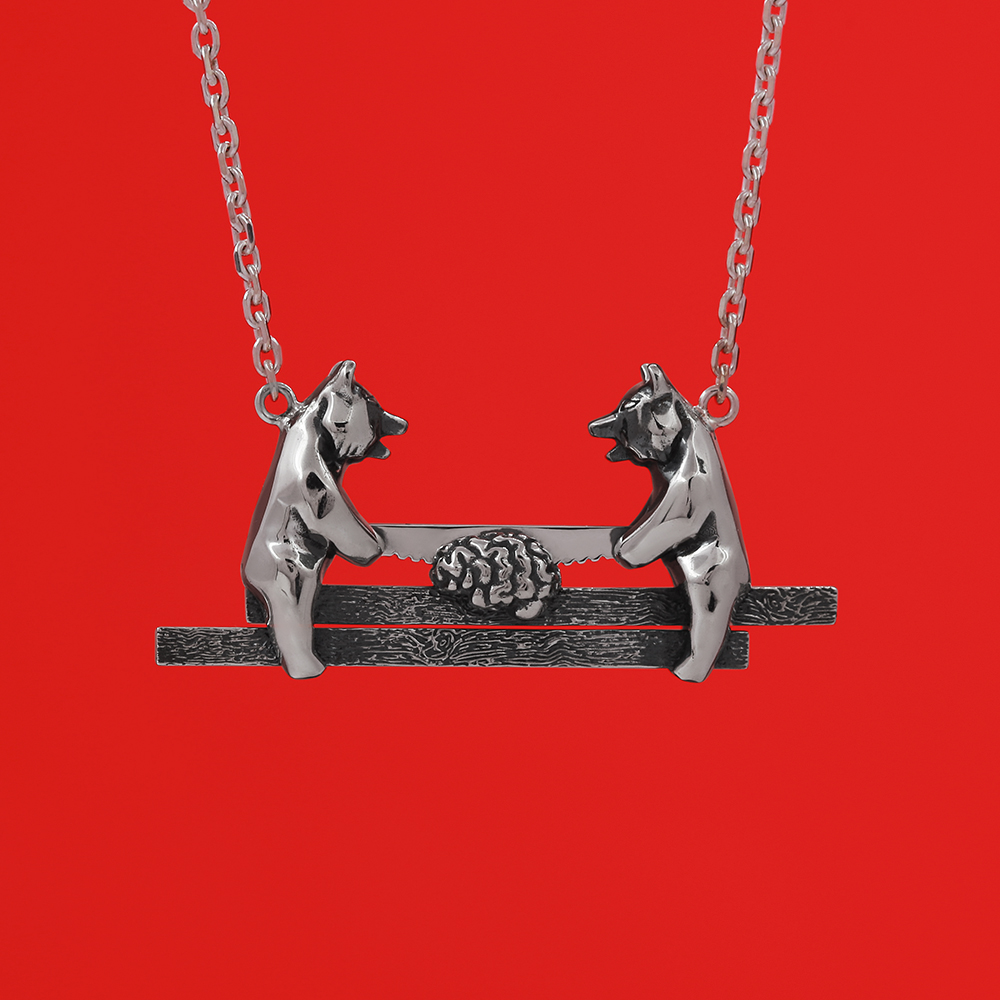 Кулон "Медведи"