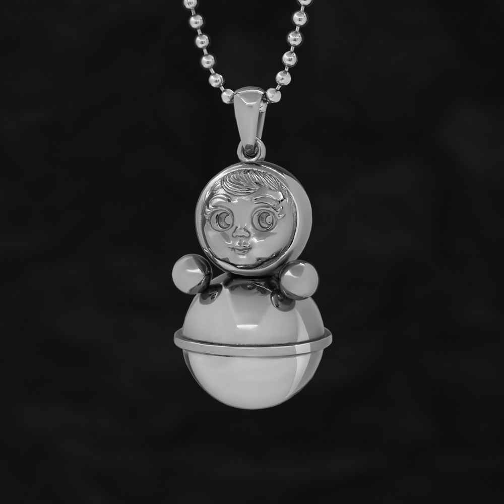 Кулон "Неваляшка" без гравировки