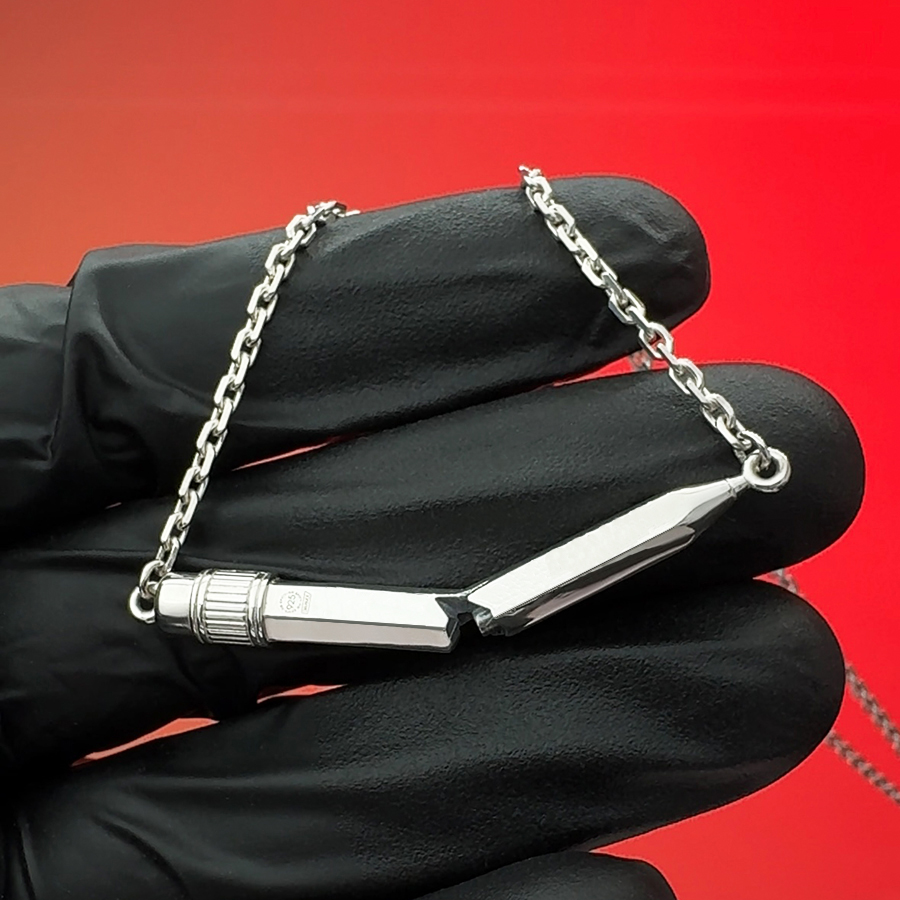 Кулон "Карандаш" на цепи без гравировки