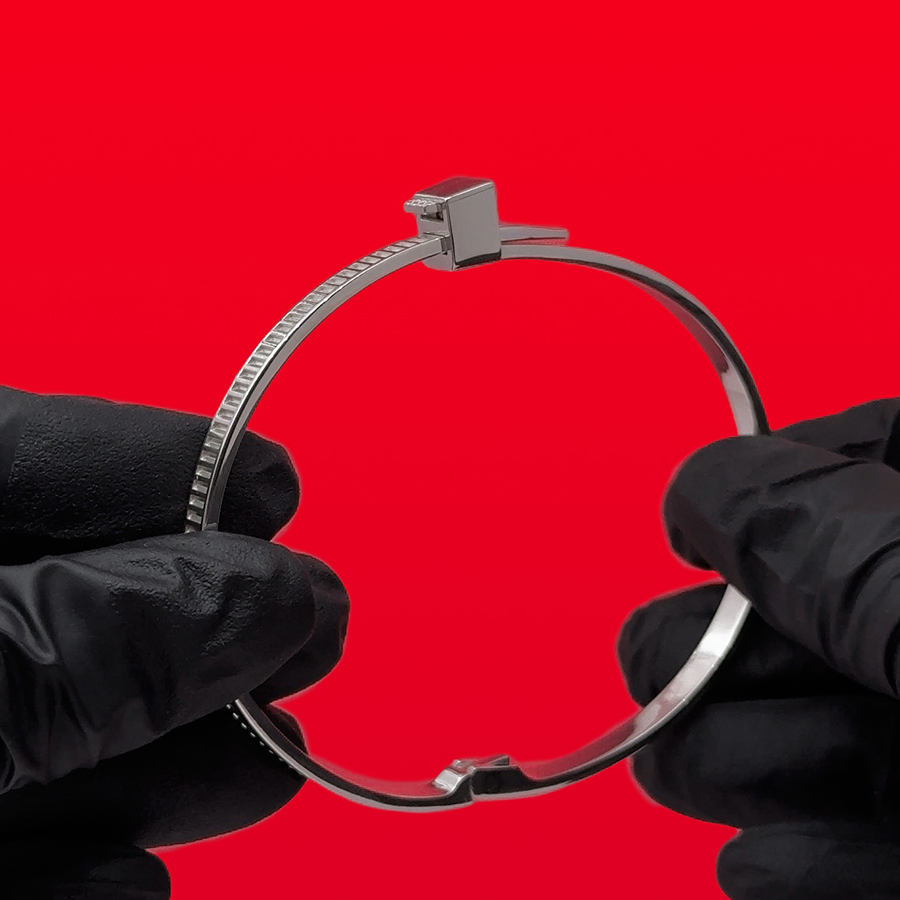 Браслет "Хомут" с вашей гравировкой