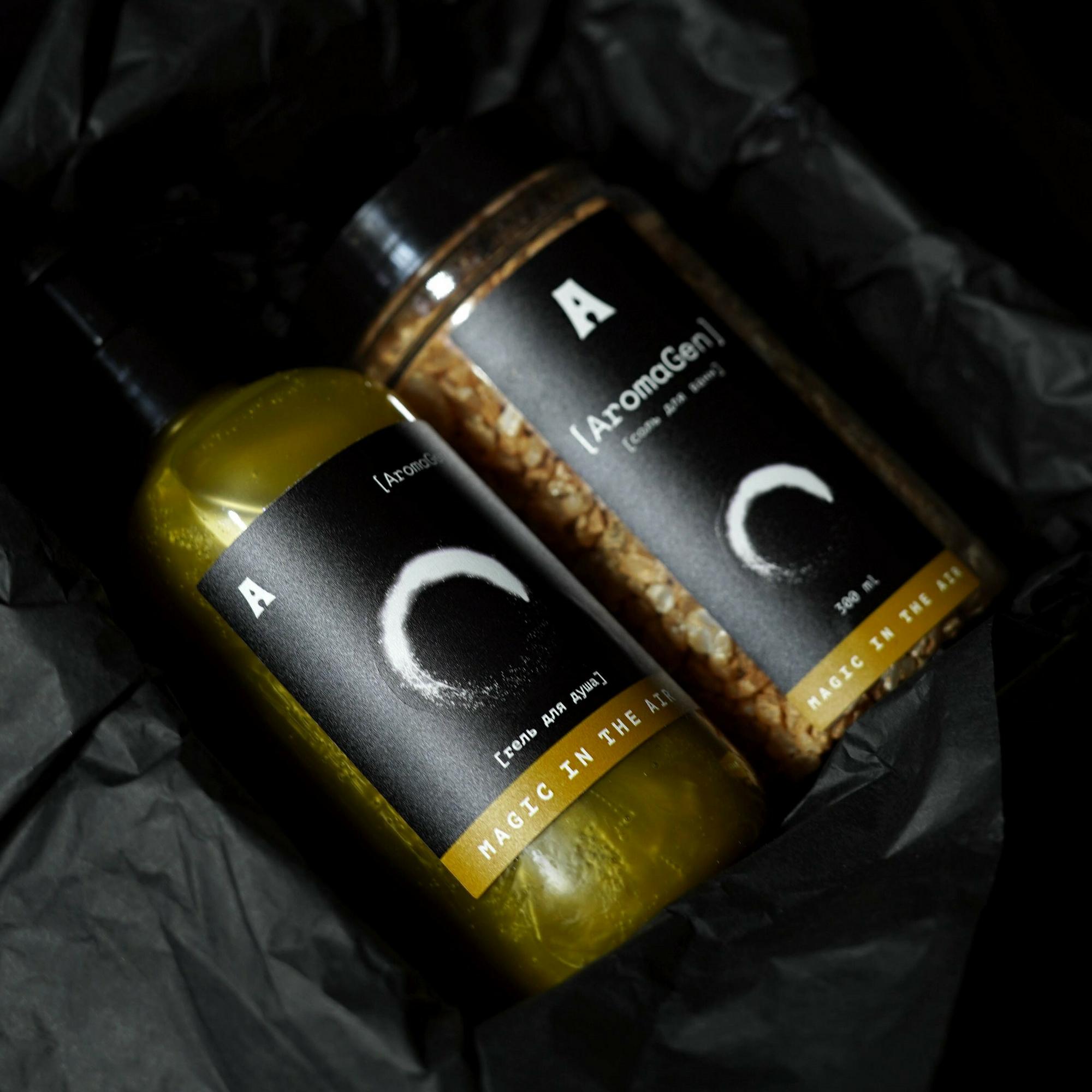 Набор подарочный "Гель для душа + Соль для ванны"