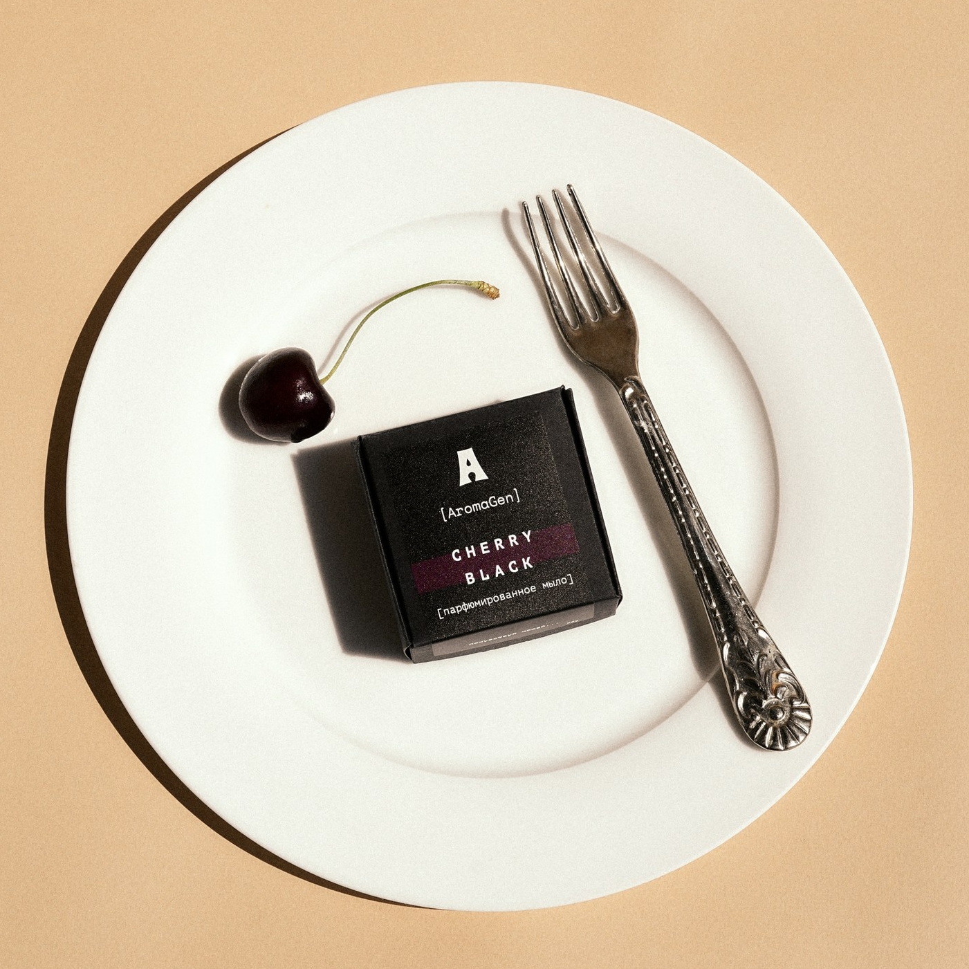 Твердое мыло CHERRY BLACK