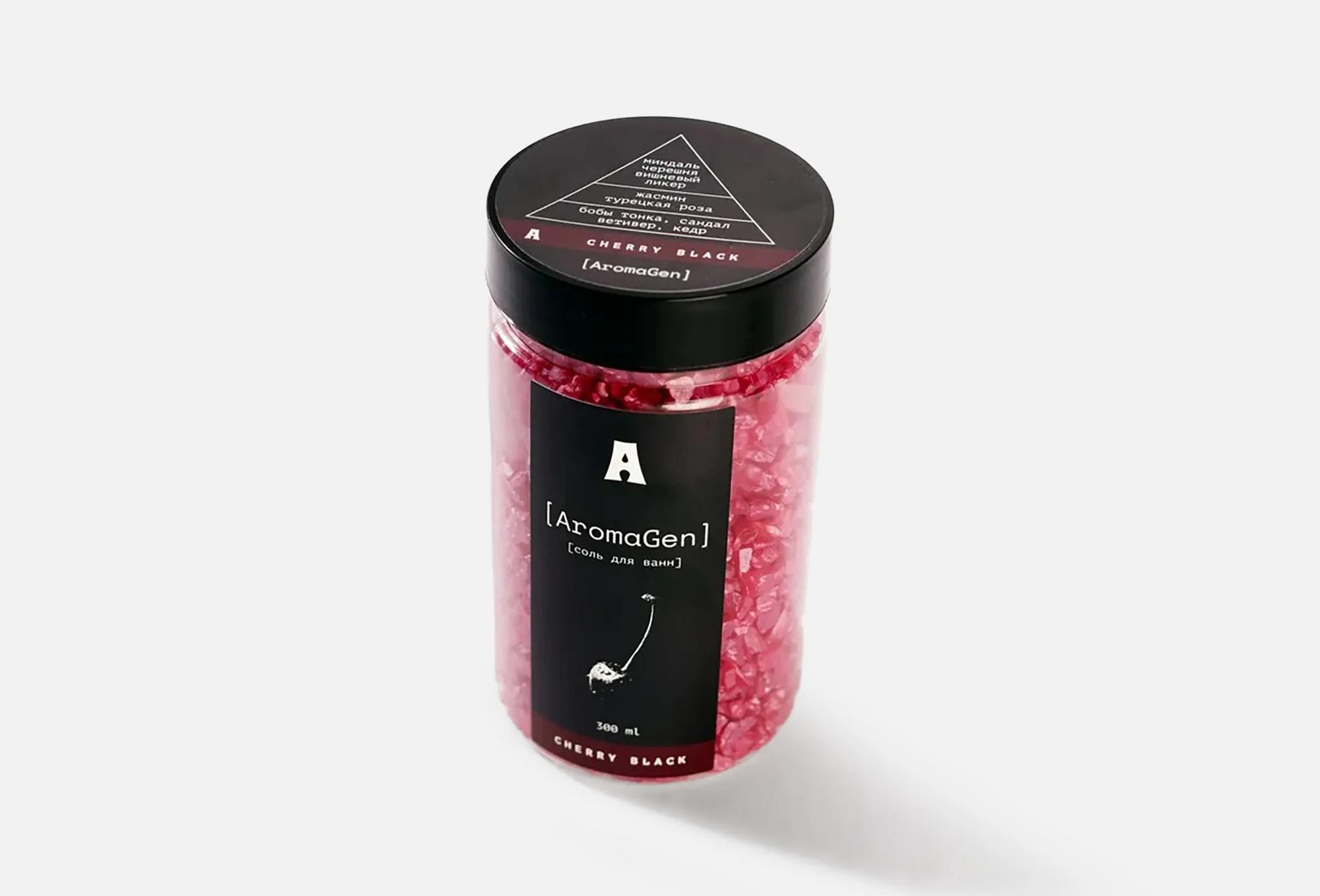 Соль для ванны CHERRY BLACK