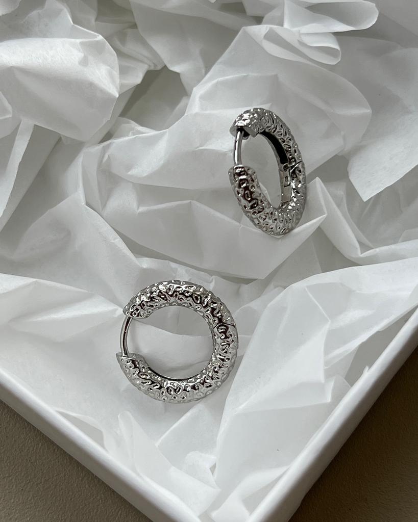 Серьги-основа "фактурная"