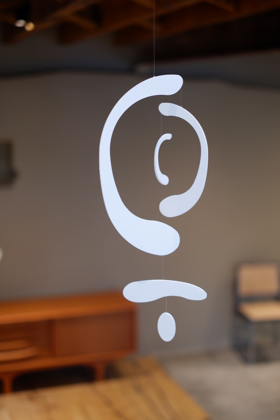 White Moon интерьерный мобиль