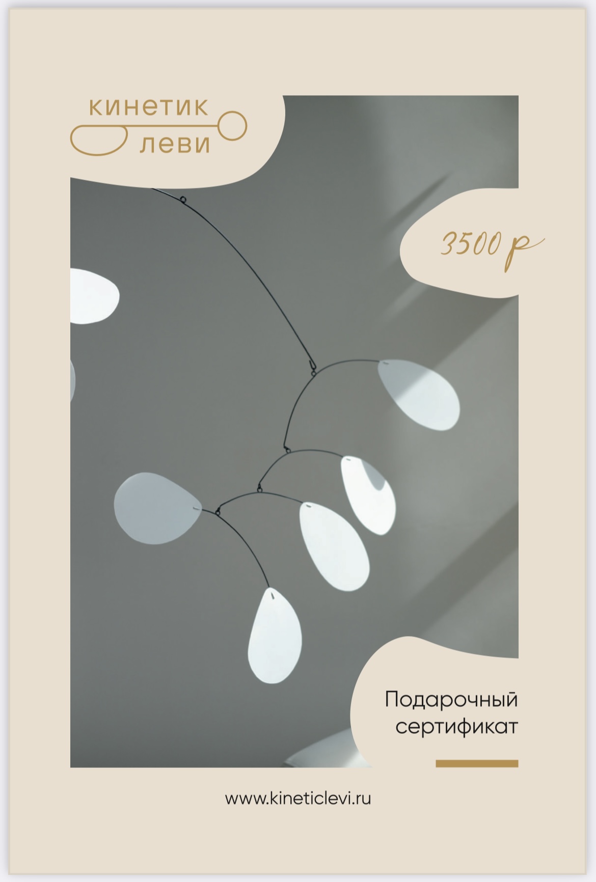 Подарочный сертификат на разные суммы