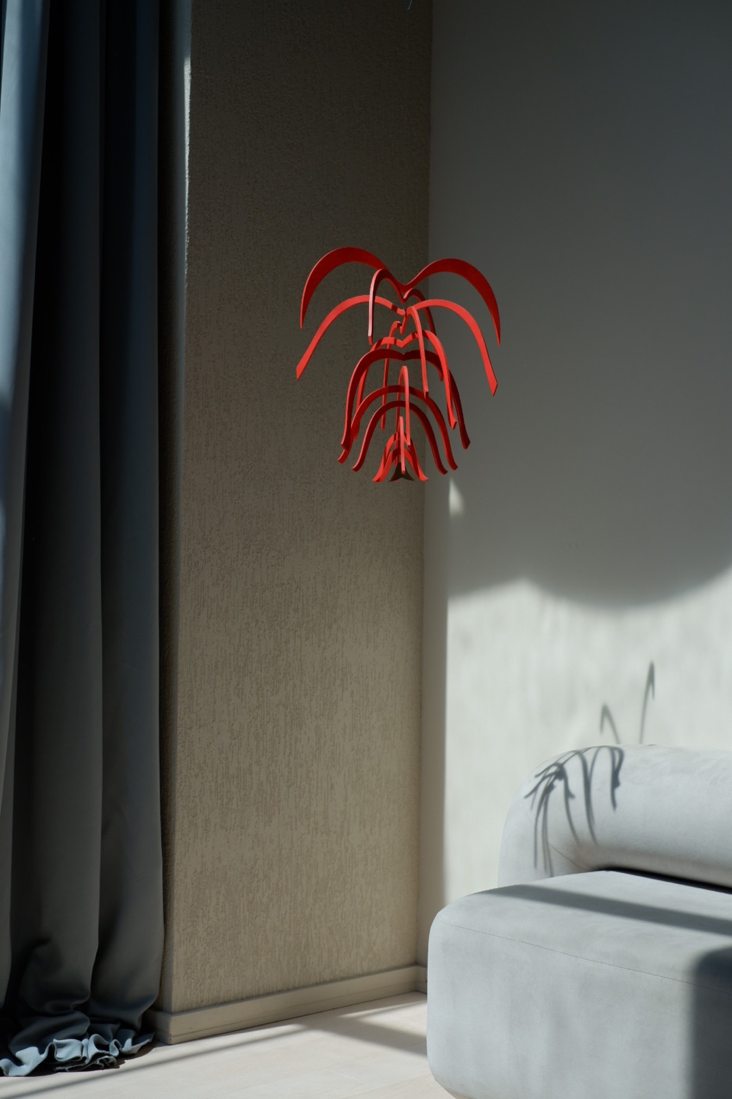 Red apple интерьерный мобиль