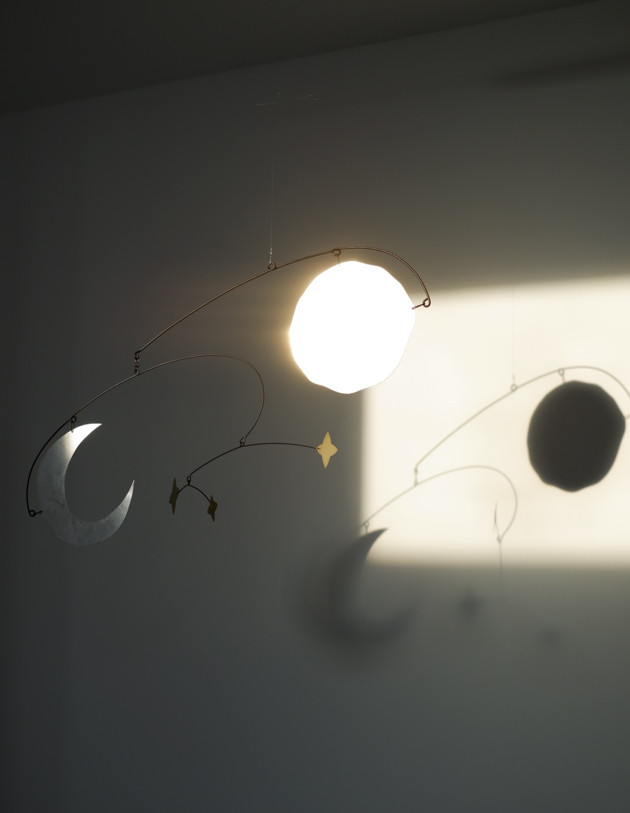 SUN — MOON  интерьерный мобиль