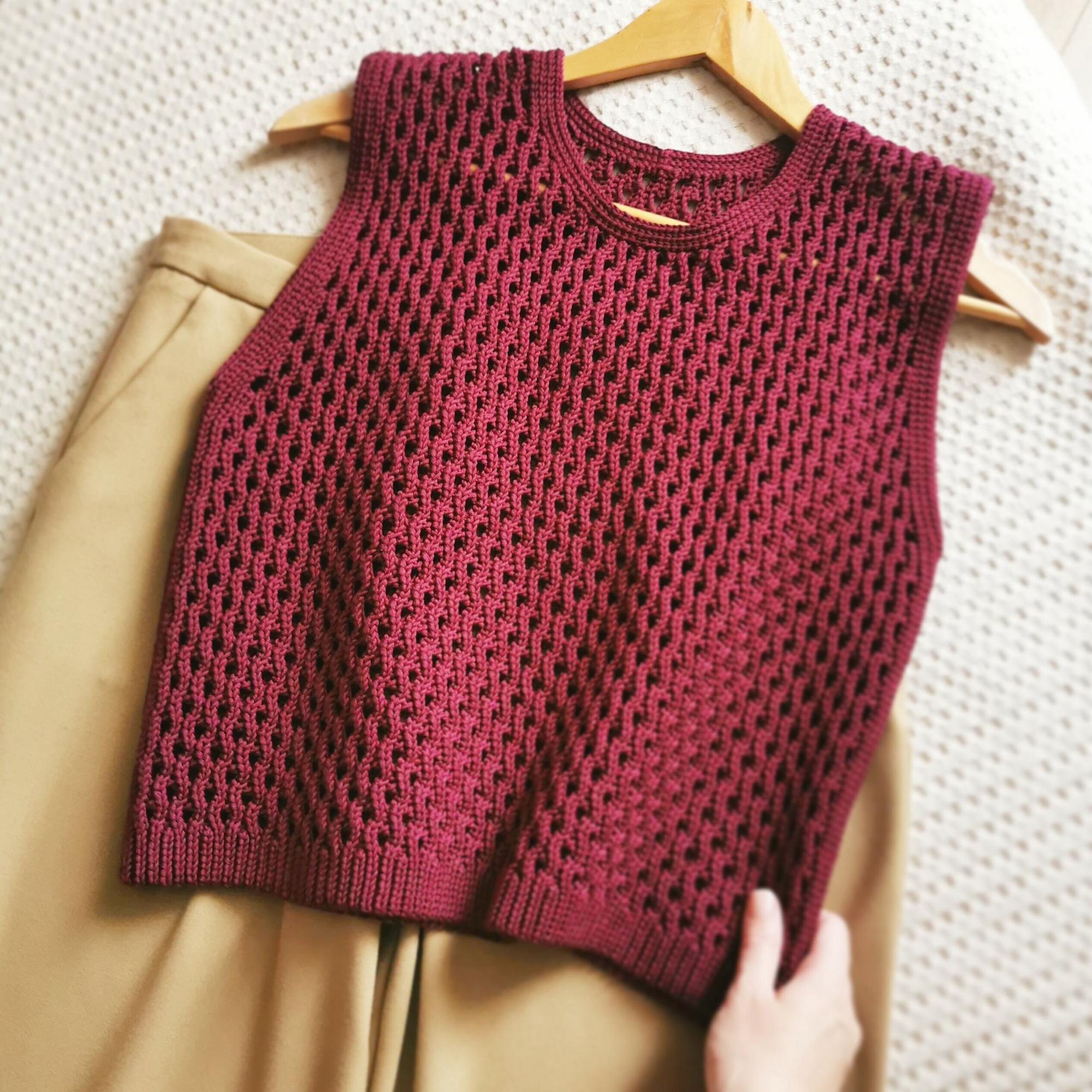 ОПИСАНИЕ  ТОП/ЖИЛЕТ DROP