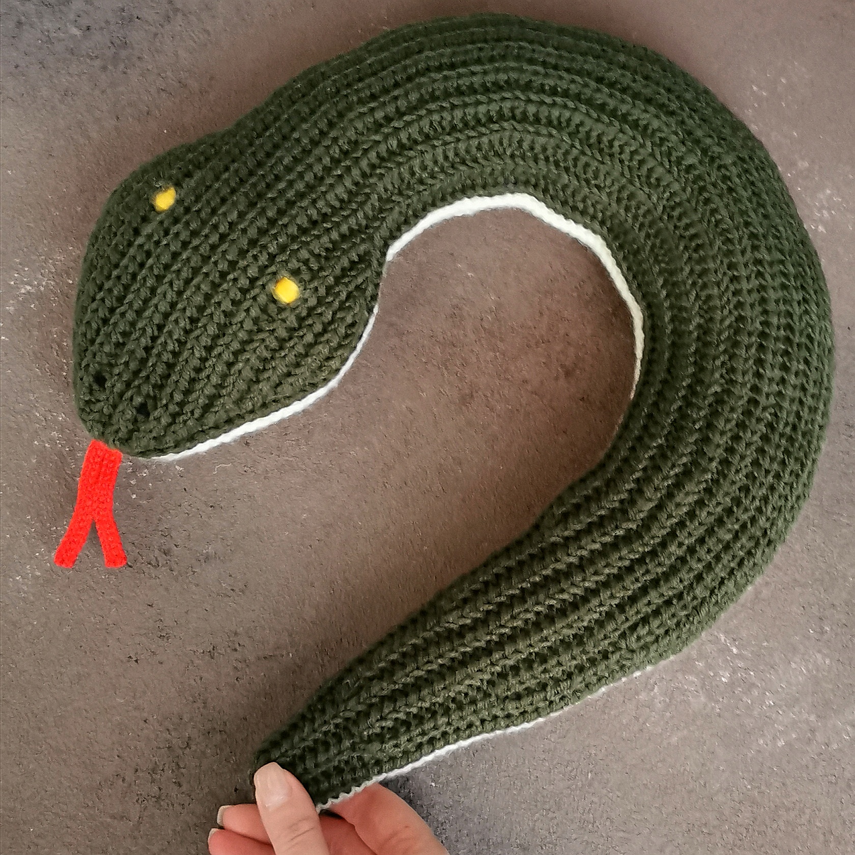 СОВМЕСТНОЕ ВЯЗАНИЕ ИГРУШКА SNAKE LINE