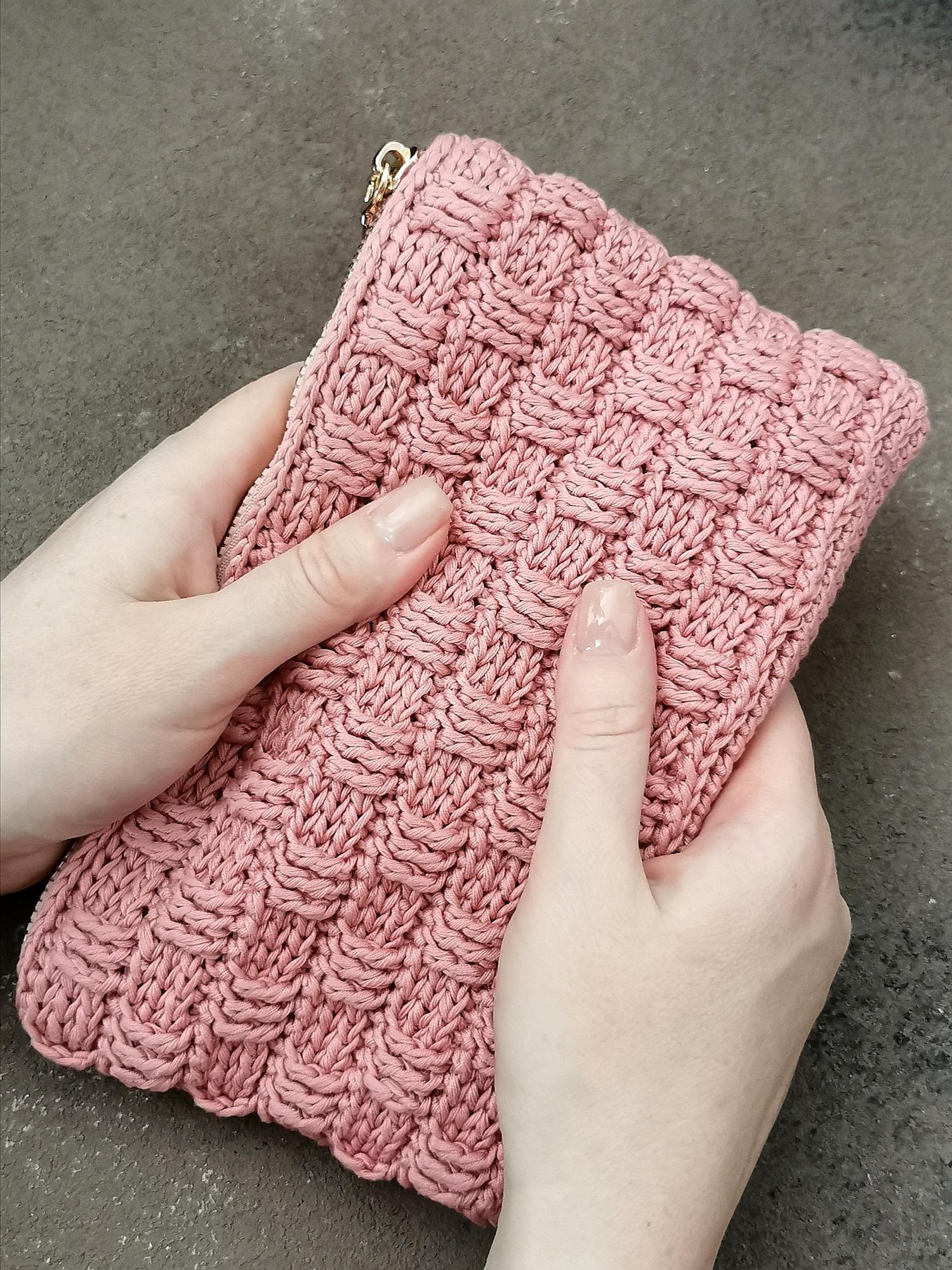 СОВМЕСТНОЕ ВЯЗАНИЕ КОСМЕТИЧКА-ПЕНАЛ