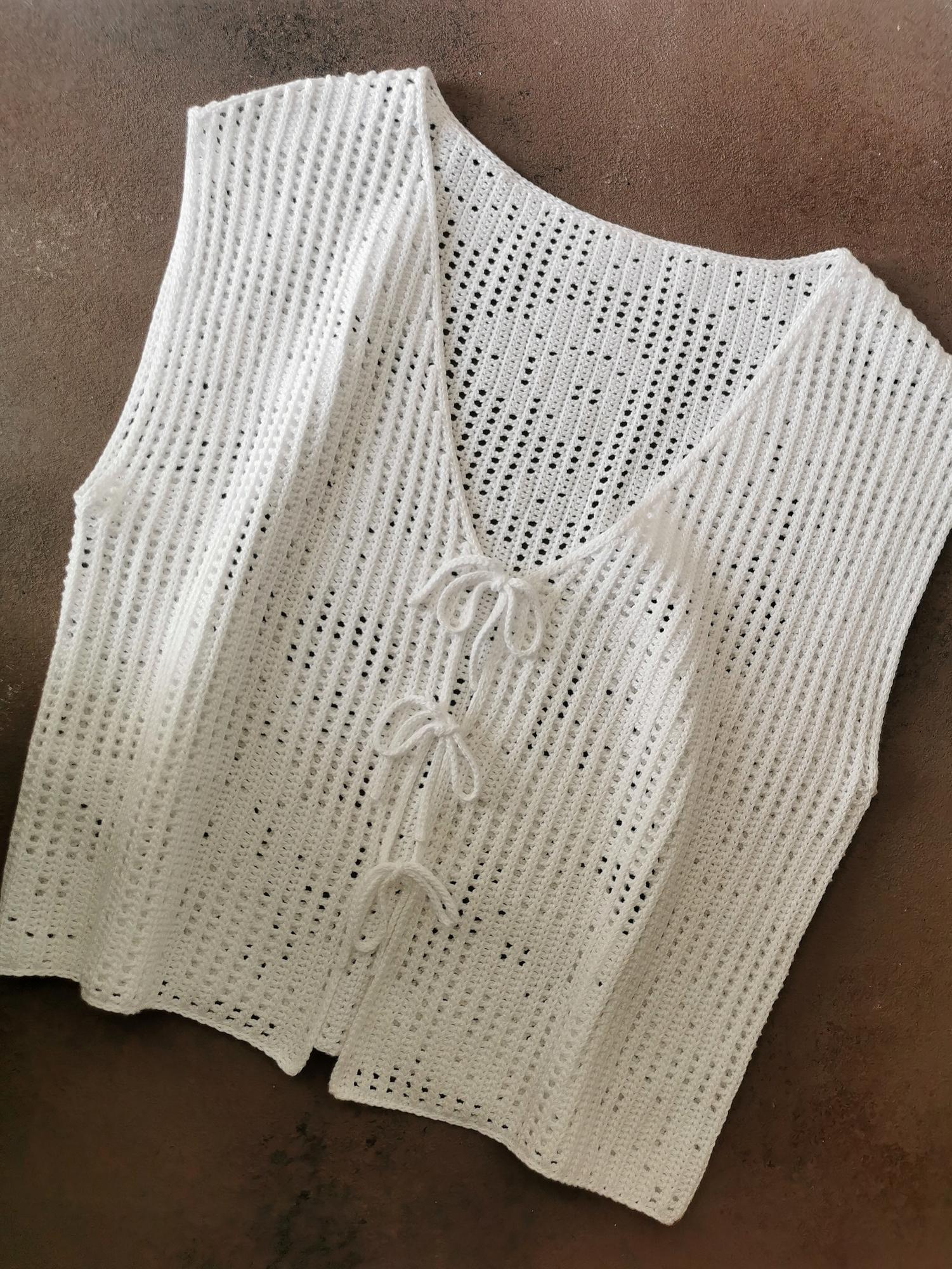 СОВМЕСТНОЕ ВЯЗАНИЕ ТОП ROSE