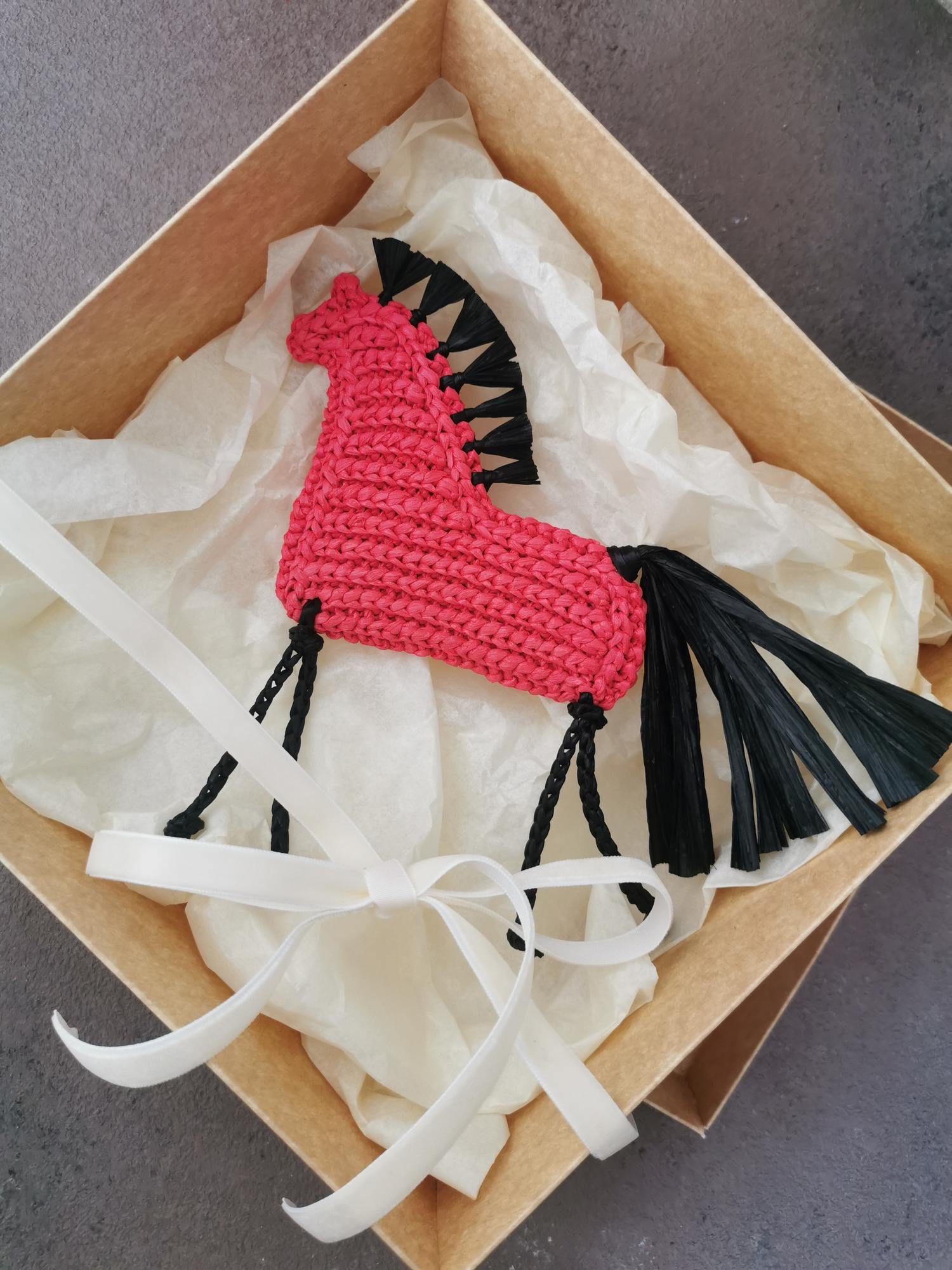 СОВМЕСТНОЕ ВЯЗАНИЕ ЛОШАДКА