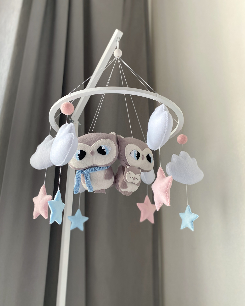 Мобиль «Семья Сов»