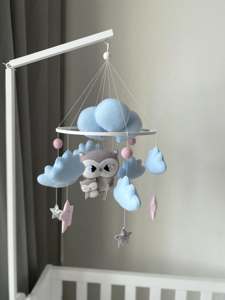 Мобиль «Сова с совенком»