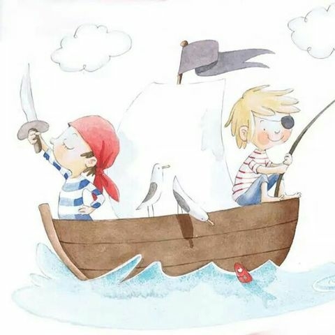 Домашний праздник. Пираты