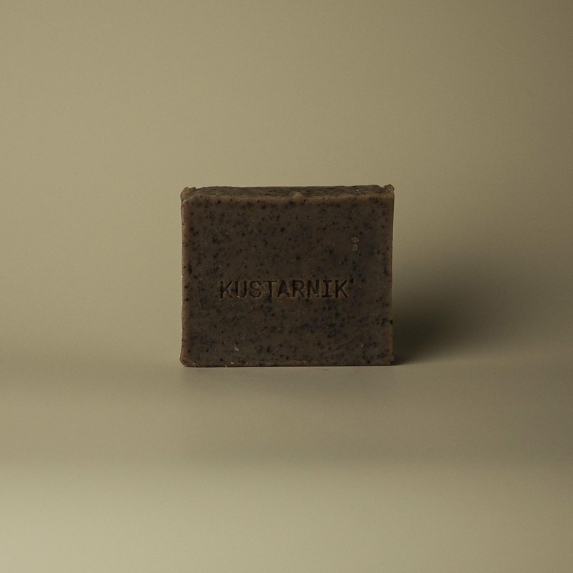 Твердое мыло ручной работы, КОРИЦА / ВАНИЛЬ, 100г