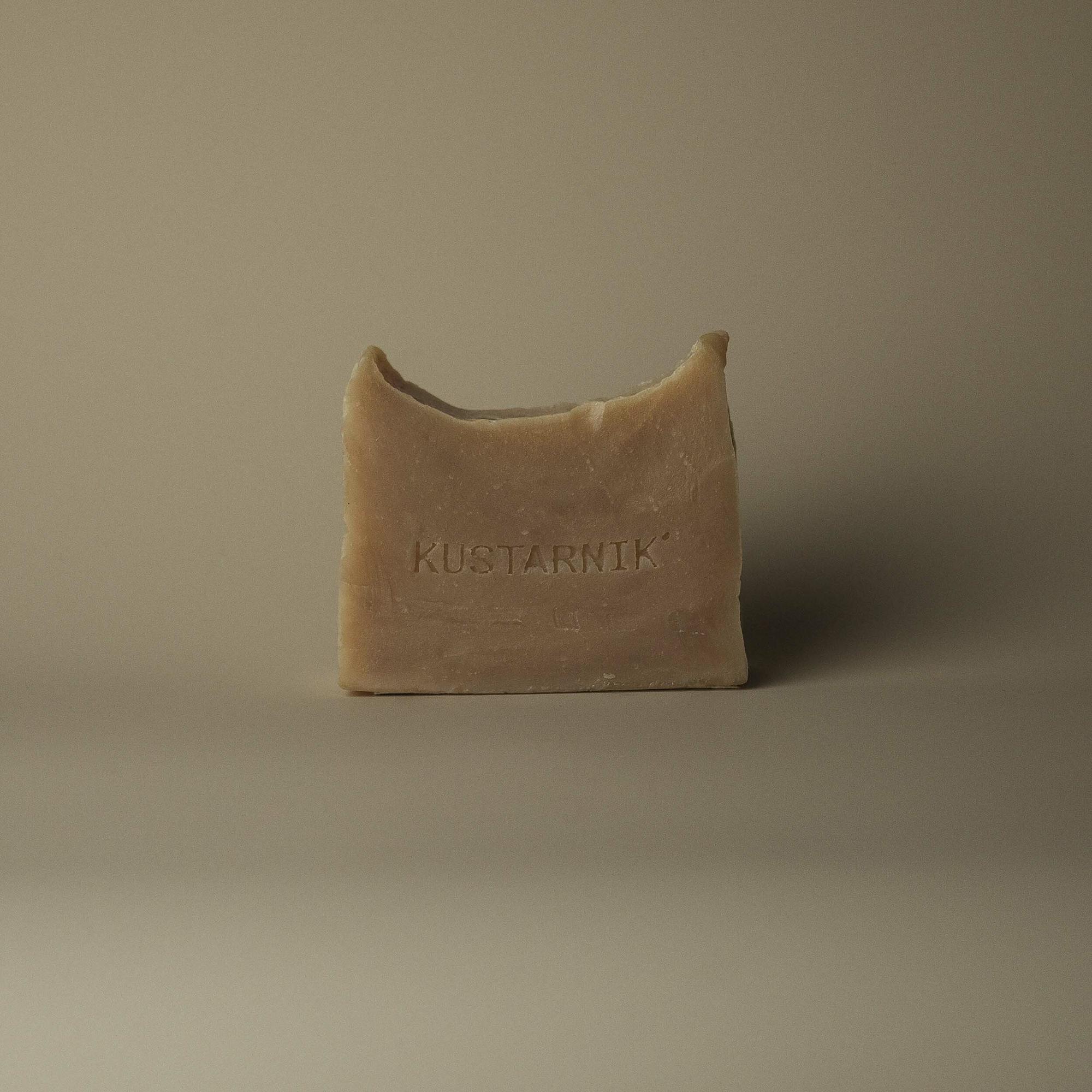 Твердое мыло #68 КОЖА / КЕДР / МАЛИНА, 100г