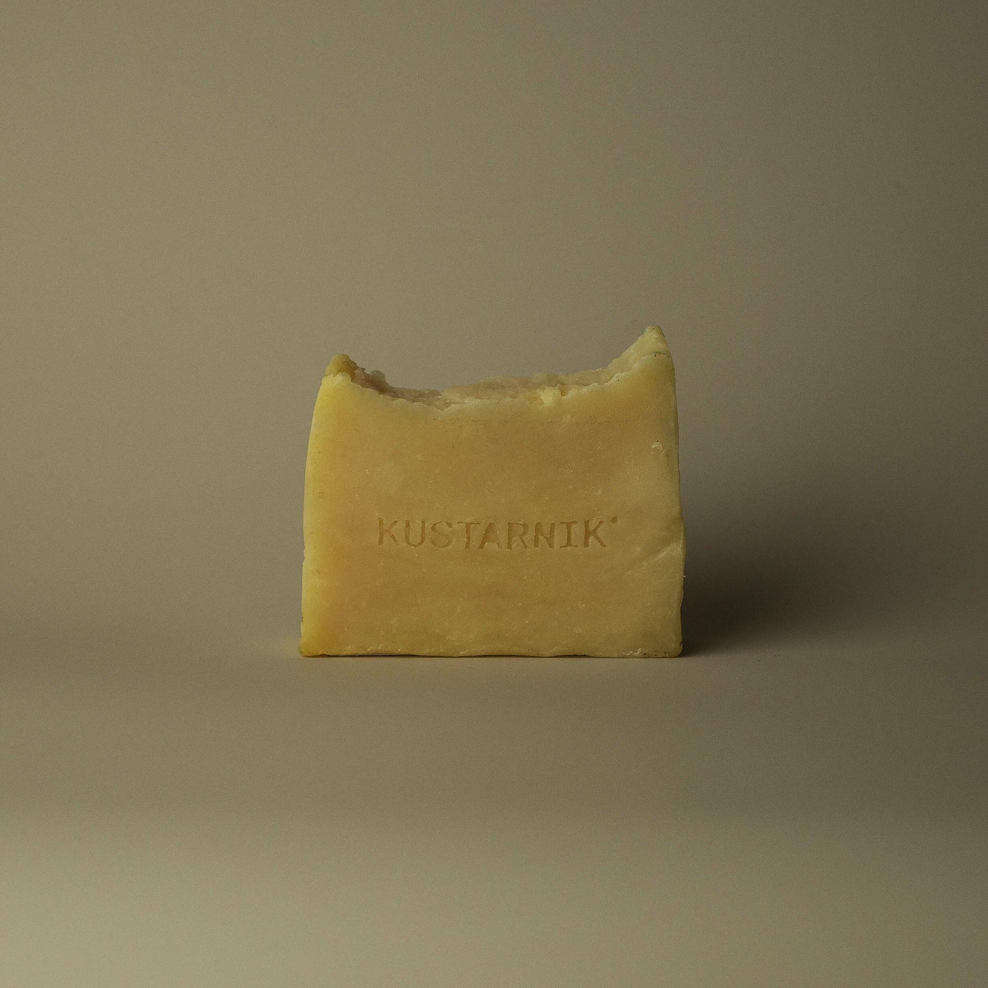 Твердое мыло #93 ЧЕРНАЯ СМОРОДИНА / АПЕЛЬСИН / АМБРА, 100г