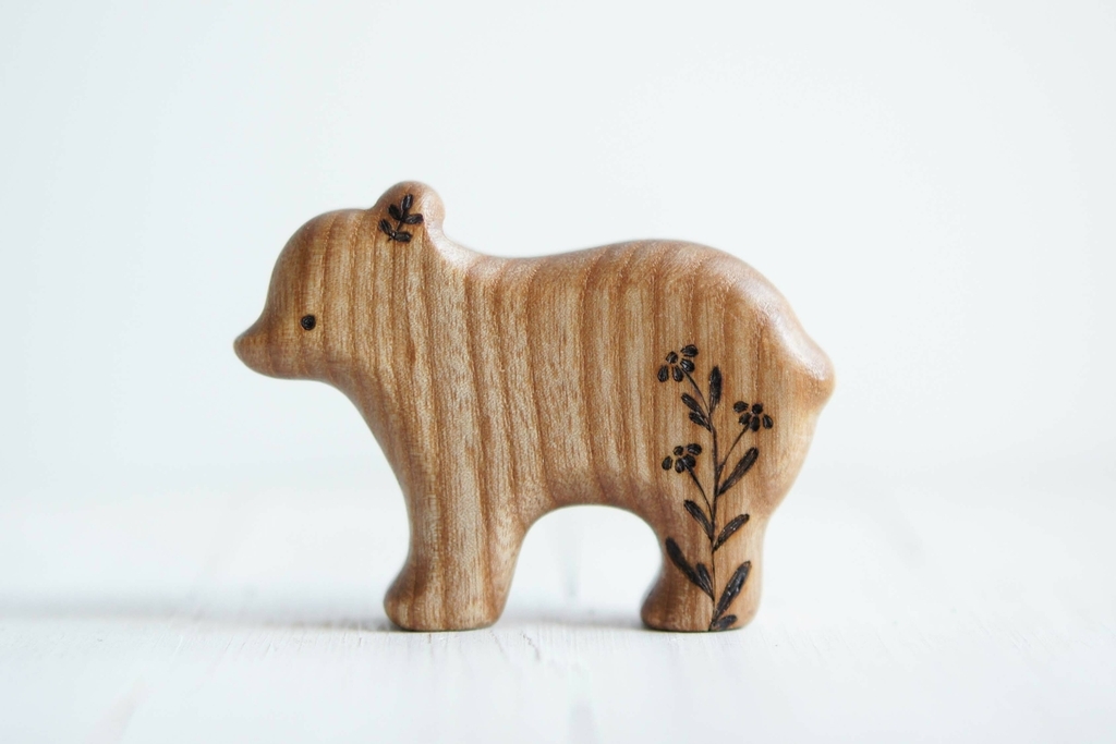 Bear baby standing toy