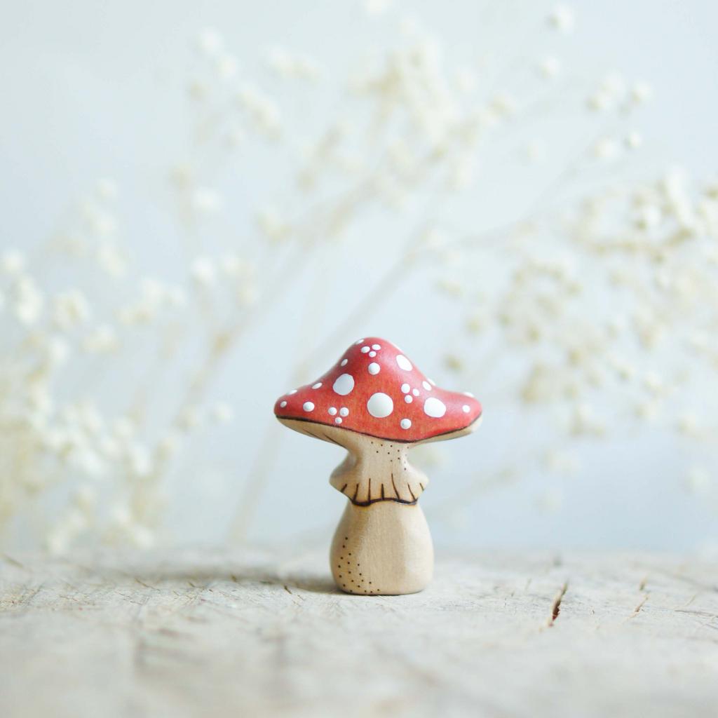 Amanita wooden toy (small)