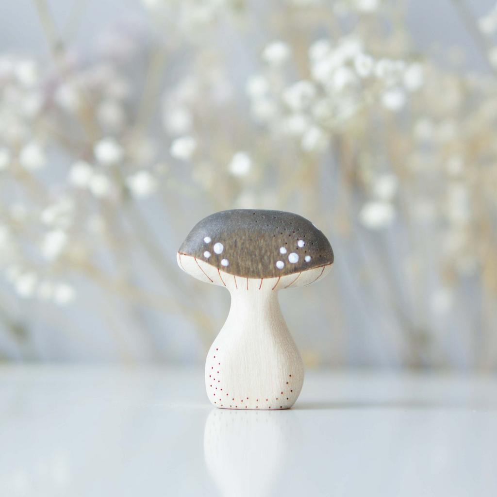 Mushroom wooden toy
