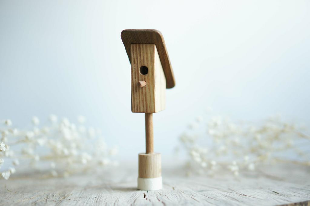 Birdhouse ornament ornament for Birthday ring