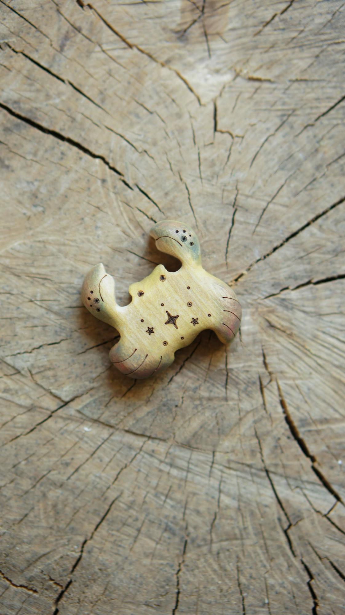 Crab wooden toy 4