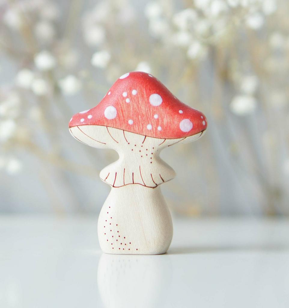 Amanita wooden toy (big)