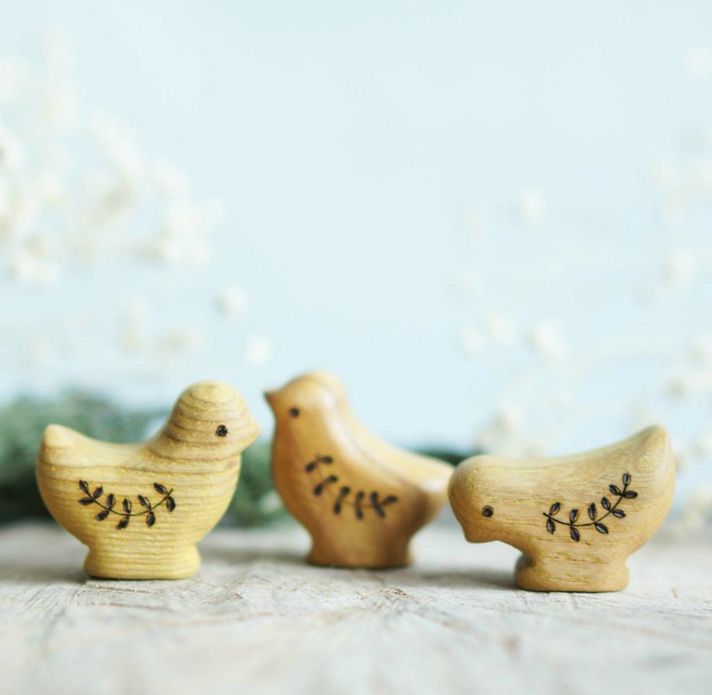 Chicks set 3 pieces (color)