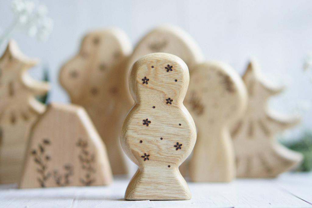 Wooden tree toy 2 (natural)