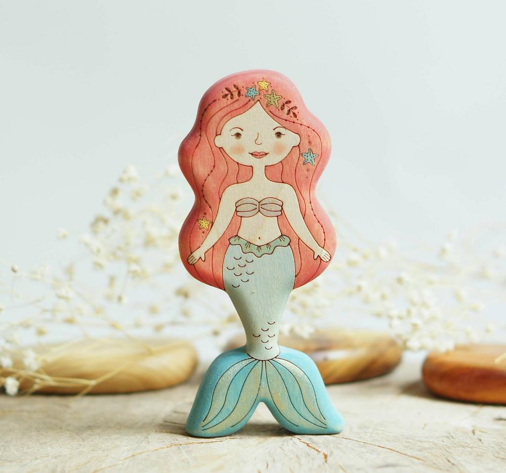 Mermaid pink hair (bright skin)