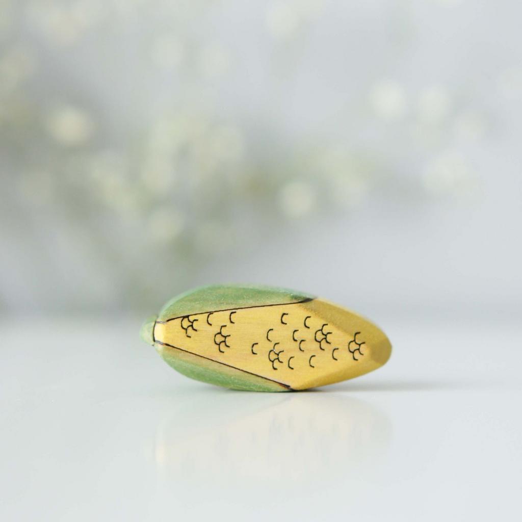 Corn wooden toy