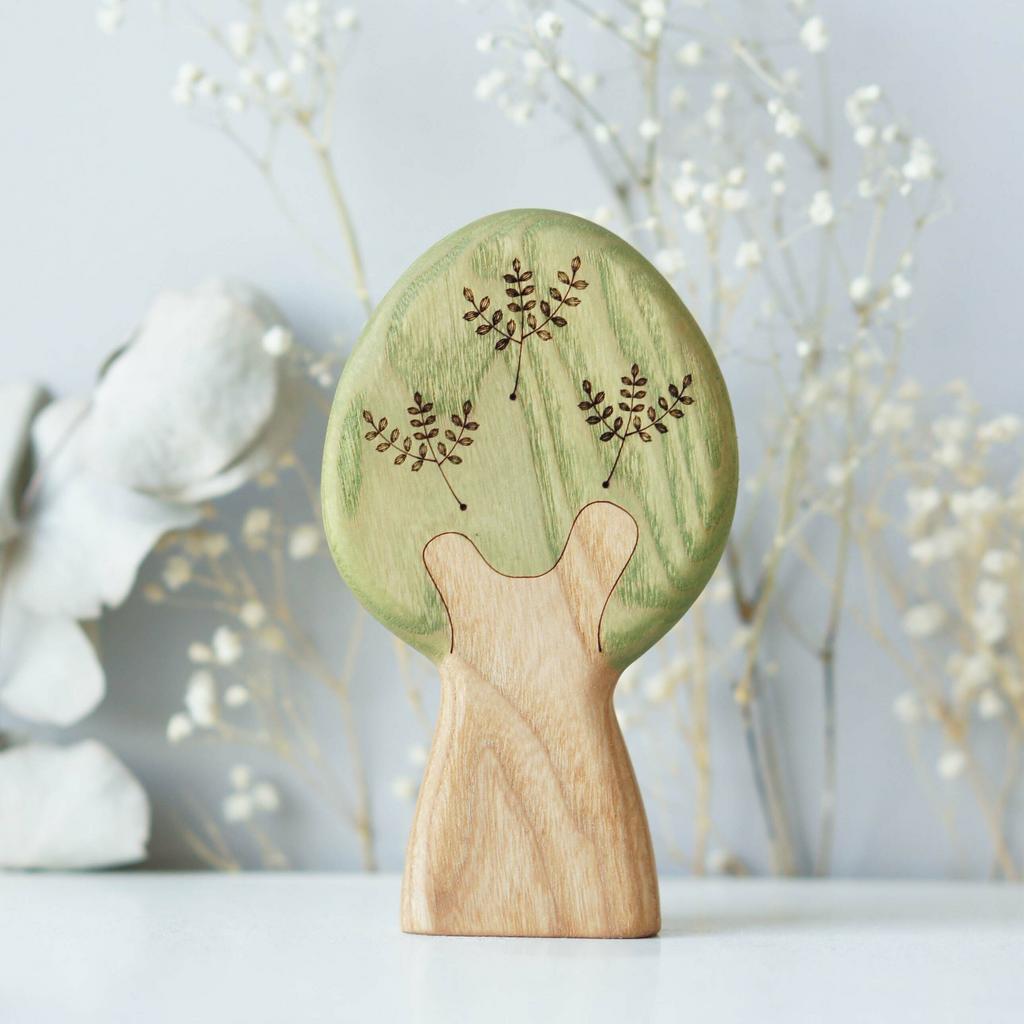 Wooden tree toy 4 (painted)