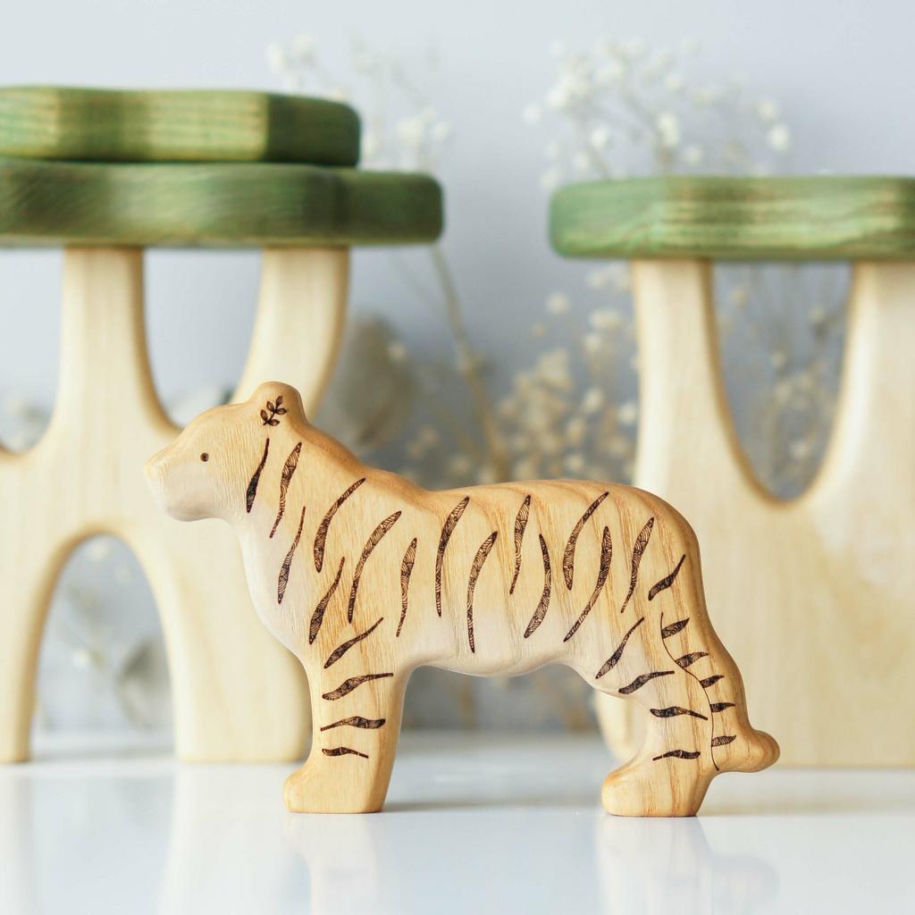 Tiger Shere Khan  wooden toy