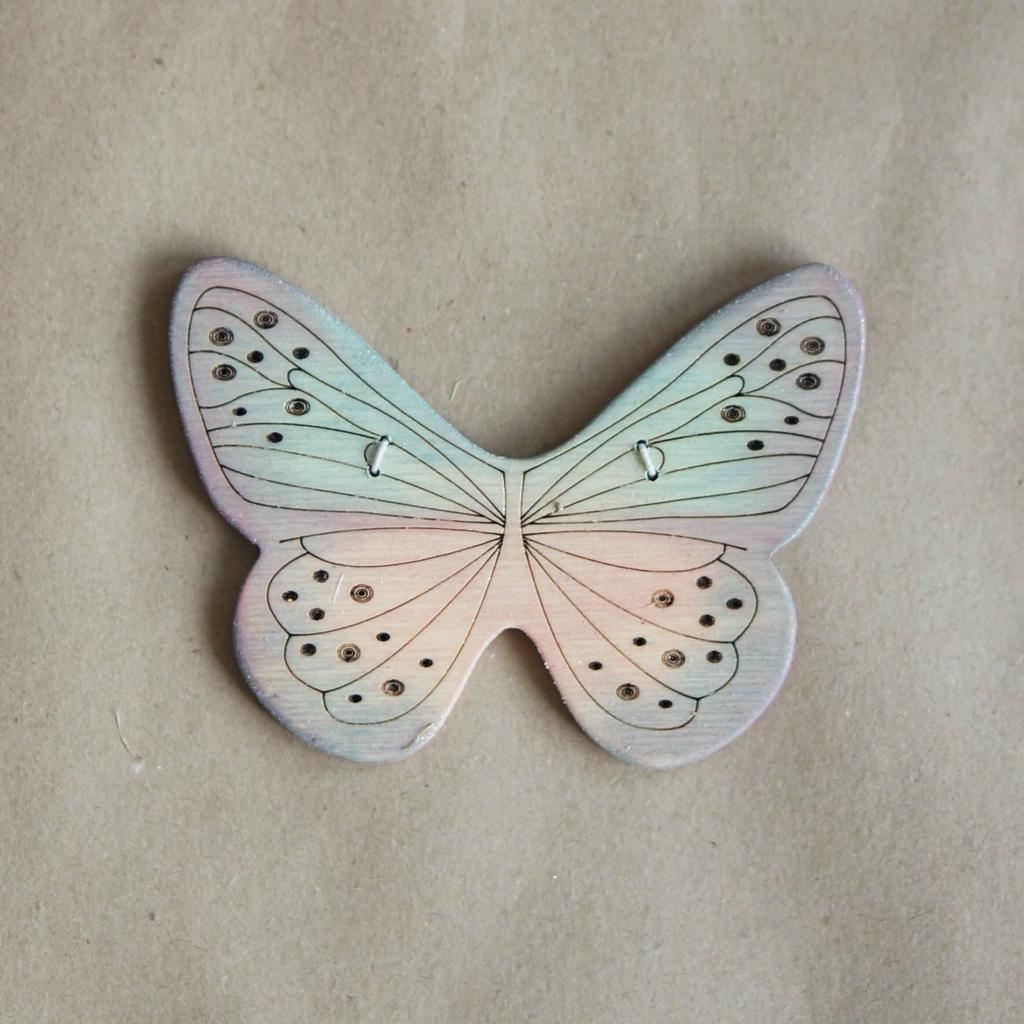 Butterfly wings (purple-pink) (with sparkle)