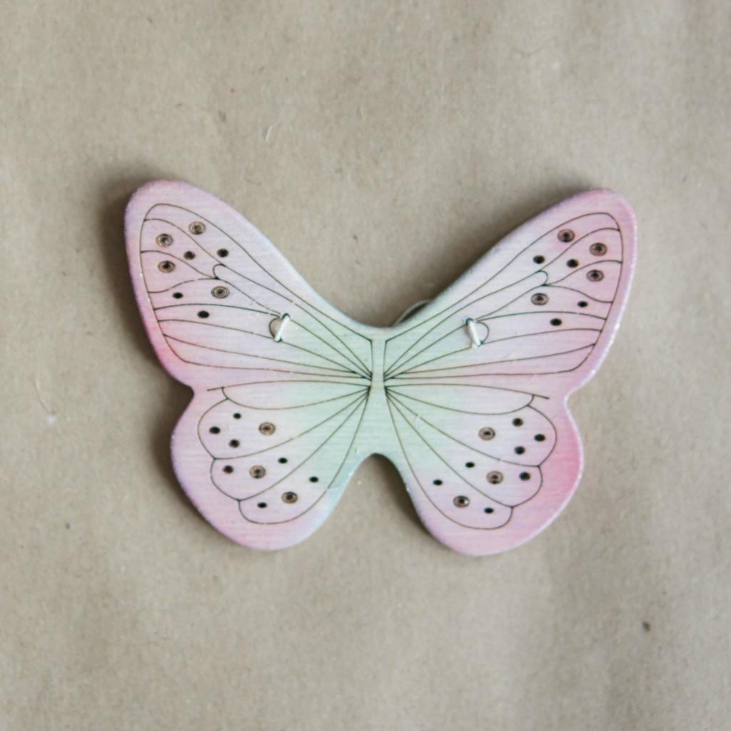 Butterfly wings (lilac-blue) (with sparkle)