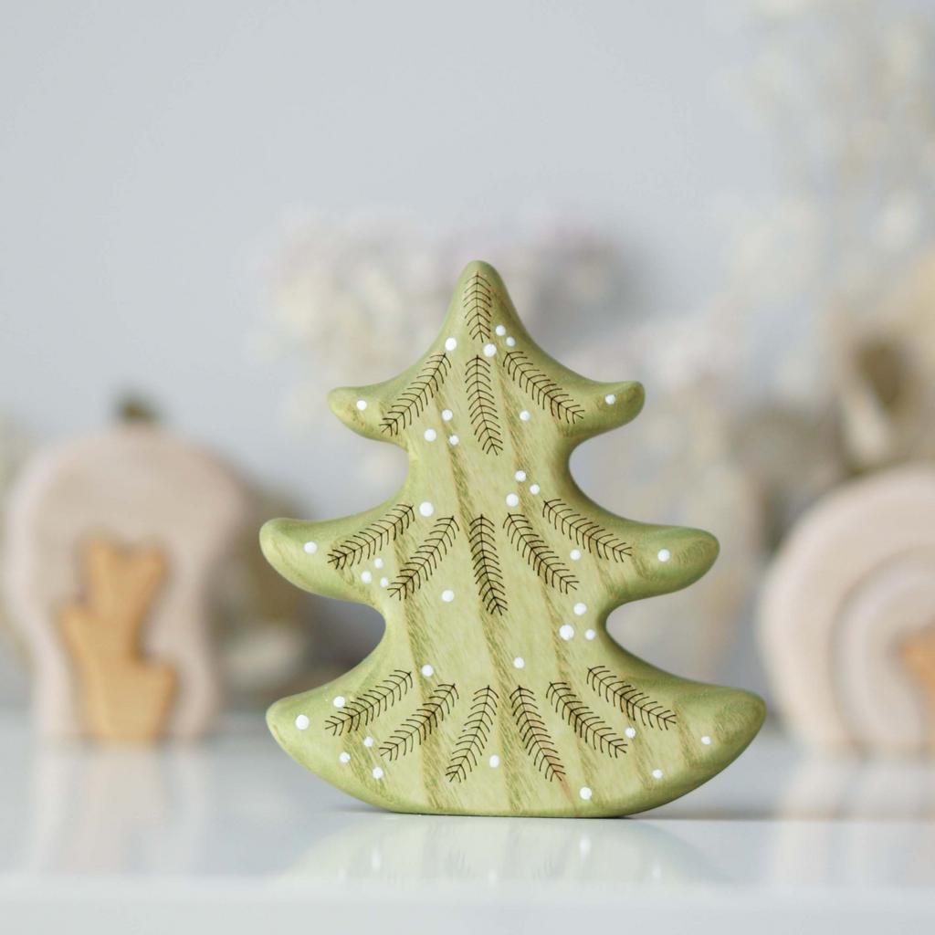 Christmas tree toy 6 (with snow) wide